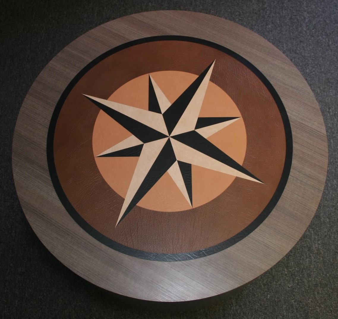 Inlaid End Table